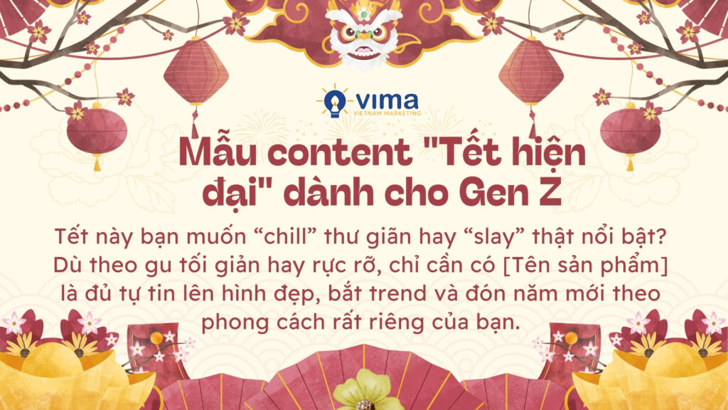 Tết hiện đại cho Gen Z là thể hiện cá tính, bắt trend, sống ảo đẹp và tận hưởng theo cách riêng.