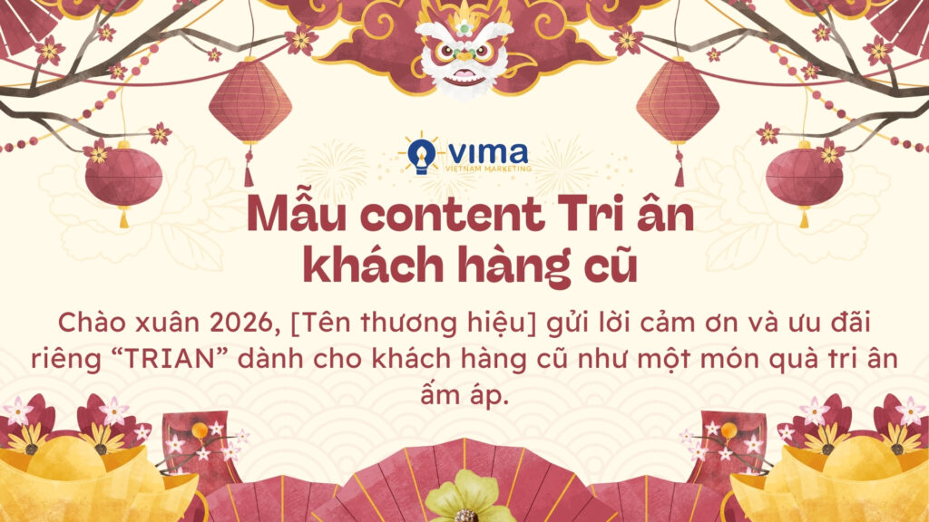 Ưu đãi riêng kèm lời cảm ơn giúp gắn kết khách hàng cũ và duy trì sự trung thành.