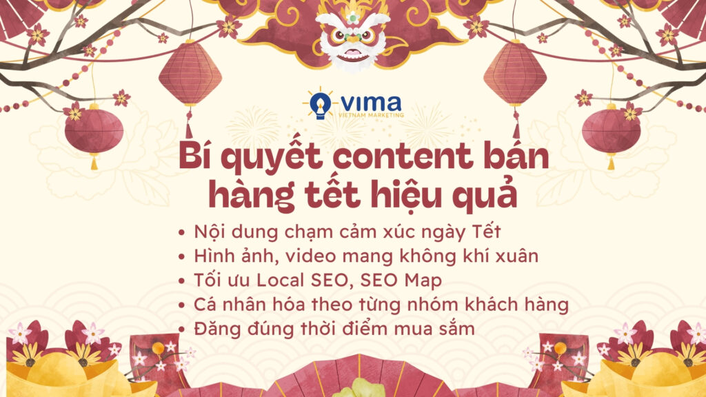 Kết hợp cảm xúc, hình ảnh và SEO đúng thời điểm giúp bán hàng Tết hiệu quả hơn.