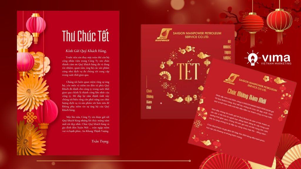 Content Tết chúc mừng giúp doanh nghiệp giữ hiện diện và tạo thiện cảm đầu năm