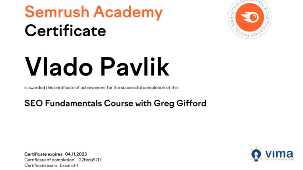 SEMrush Academy đào tạo SEO chuyên sâu, giúp tối ưu nội dung chuẩn E-E-A-T.