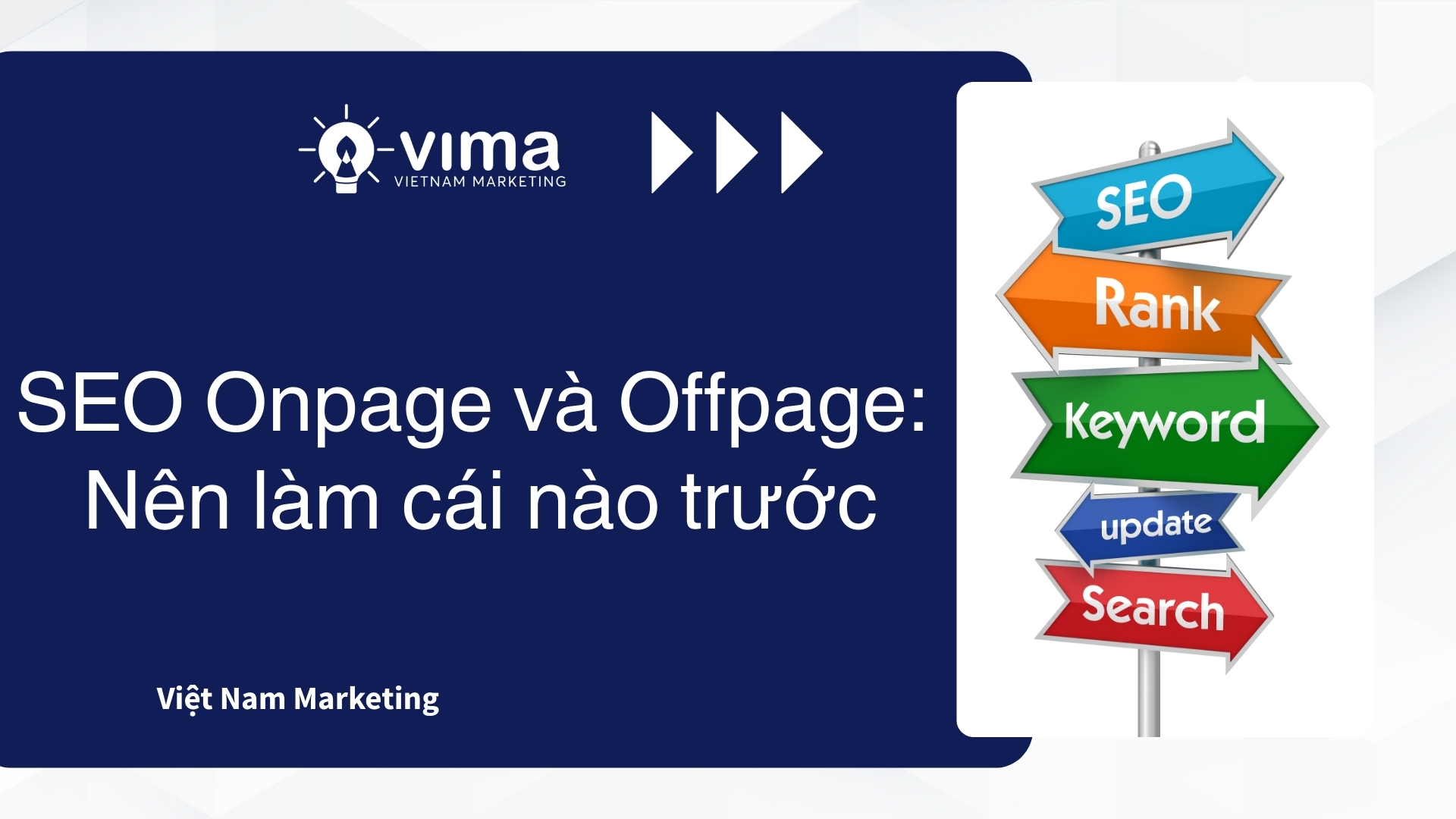 seo onpage và offpage