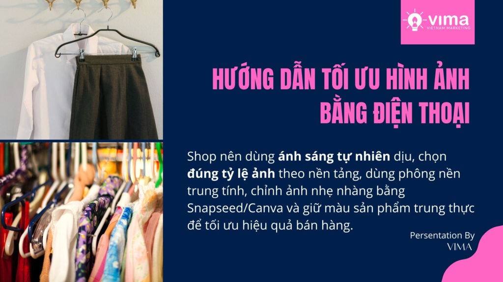 Checklist chụp ảnh bằng điện thoại giúp shop quần áo tăng đơn hiệu quả