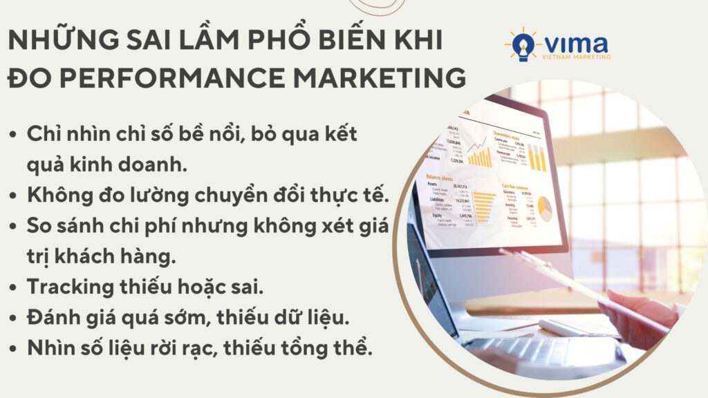 Những sai lầm phổ biến khi đo lường performance marketing là gì