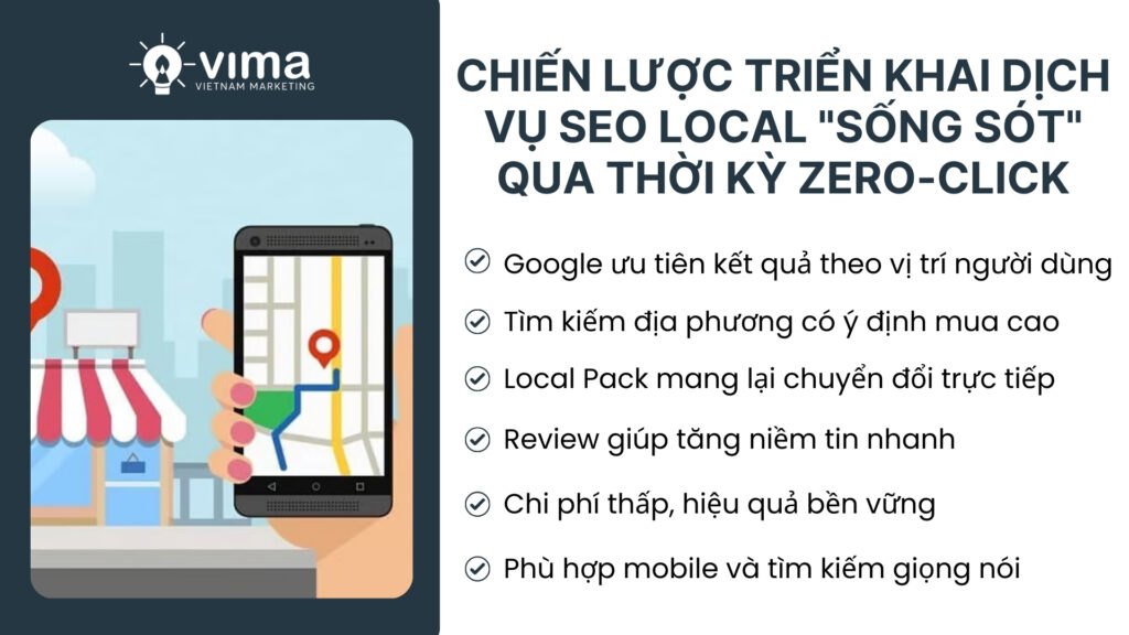 SEO Local giúp doanh nghiệp tiếp cận khách hàng địa phương sẵn sàng mua hiệu quả hơn.
