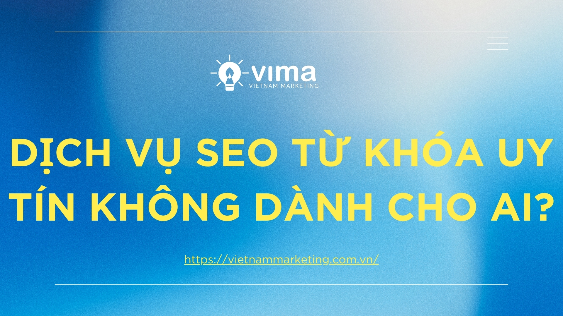 dịch vụ seo từ khóa uy tín