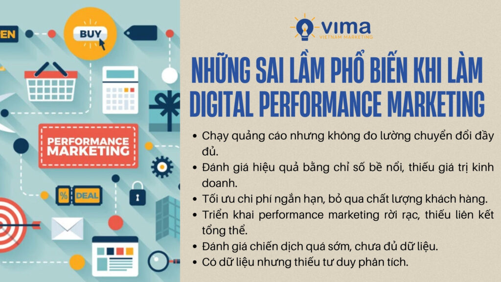 Những sai lầm làm marketing kém hiệu quả và lãng phí ngân sách.