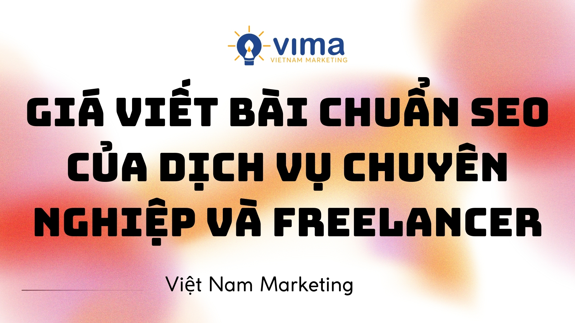 giá viết bài chuẩn seo