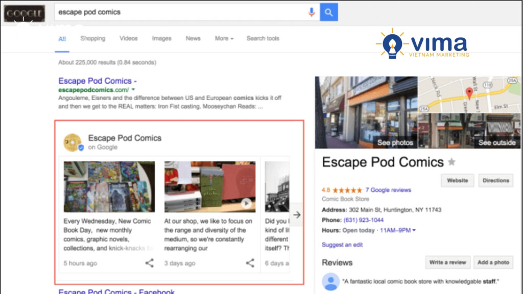 Google Posts giúp tăng chuyển đổi nhanh nhờ cập nhật ưu đãi và kêu gọi hành động trực tiếp.