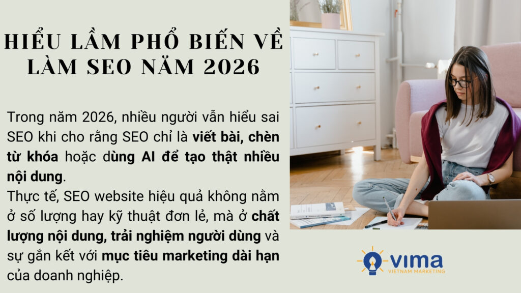 SEO 2026 cần đúng giá trị, không chạy theo số lượng hay kỹ thuật cũ.