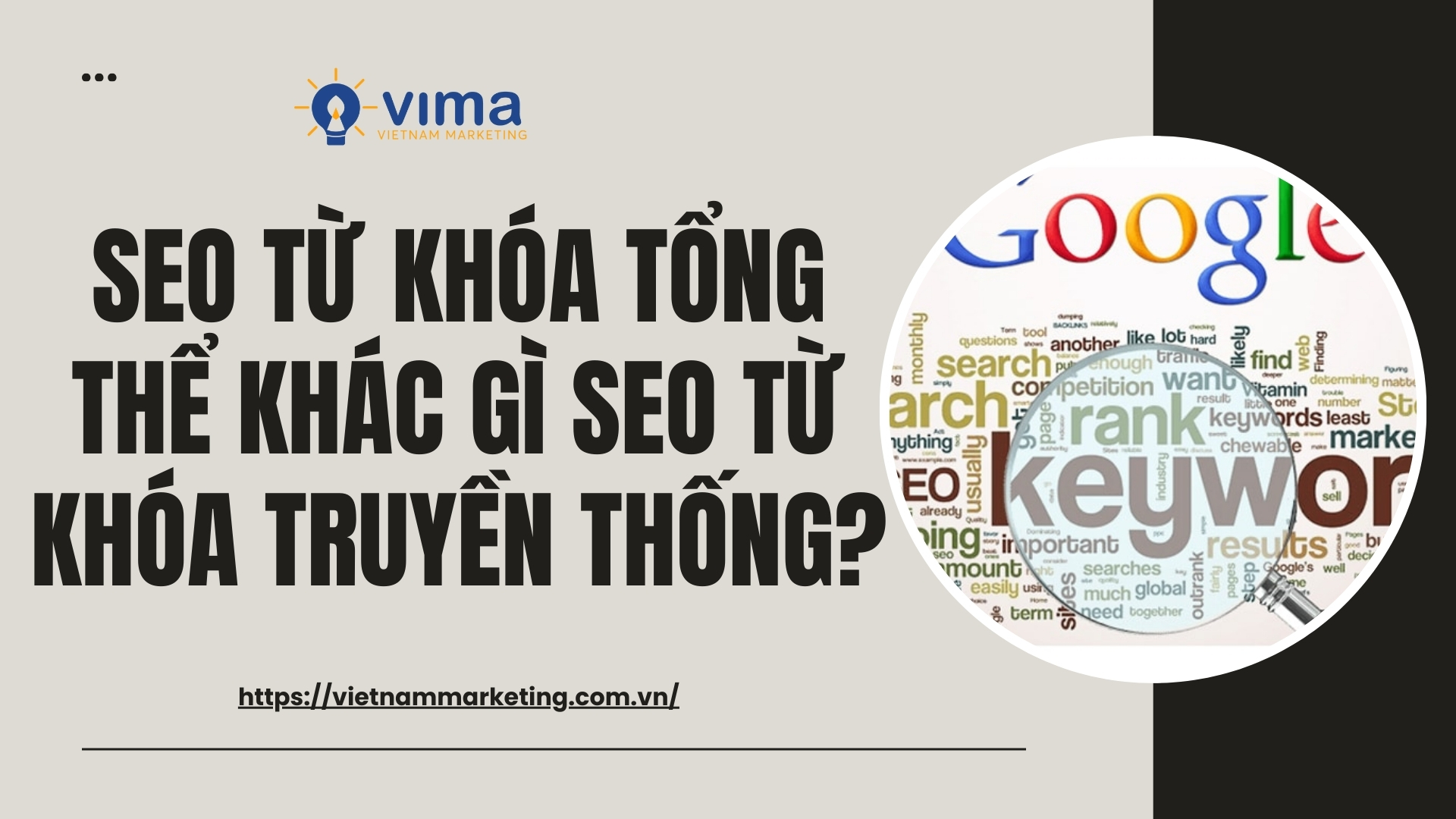 seo từ khóa tổng thể