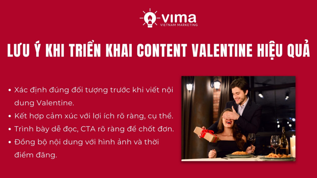 Thông điệp Valentine đúng đối tượng, đúng cảm xúc, đúng thời điểm.