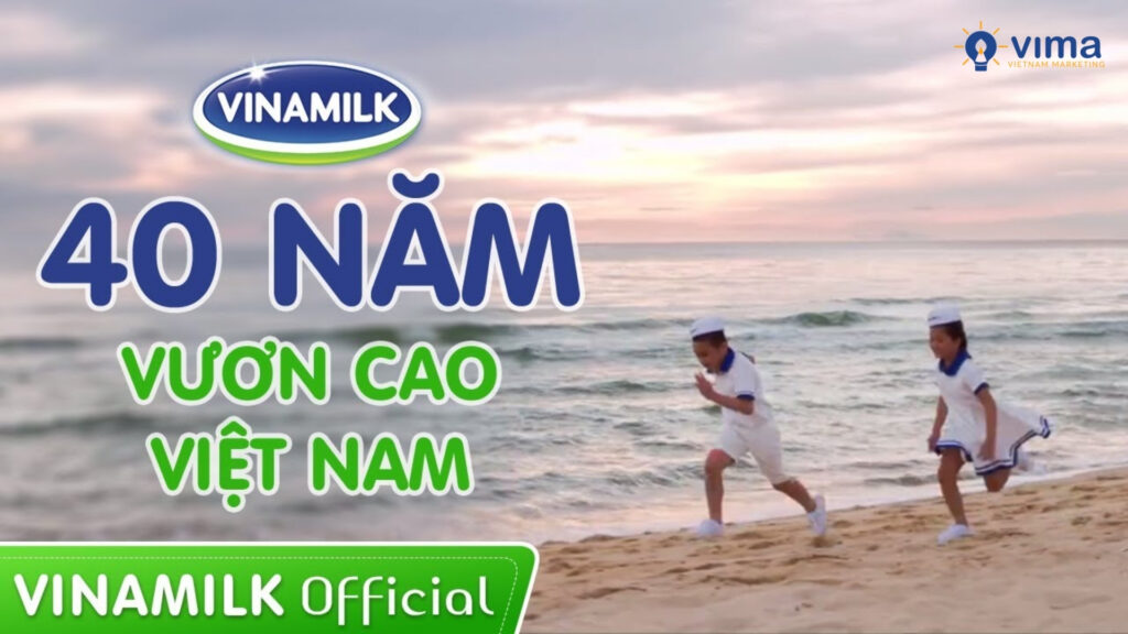 chiến dịch marketing của vinamilk - Chiến dịch 40 năm – Vươn cao Việt Nam