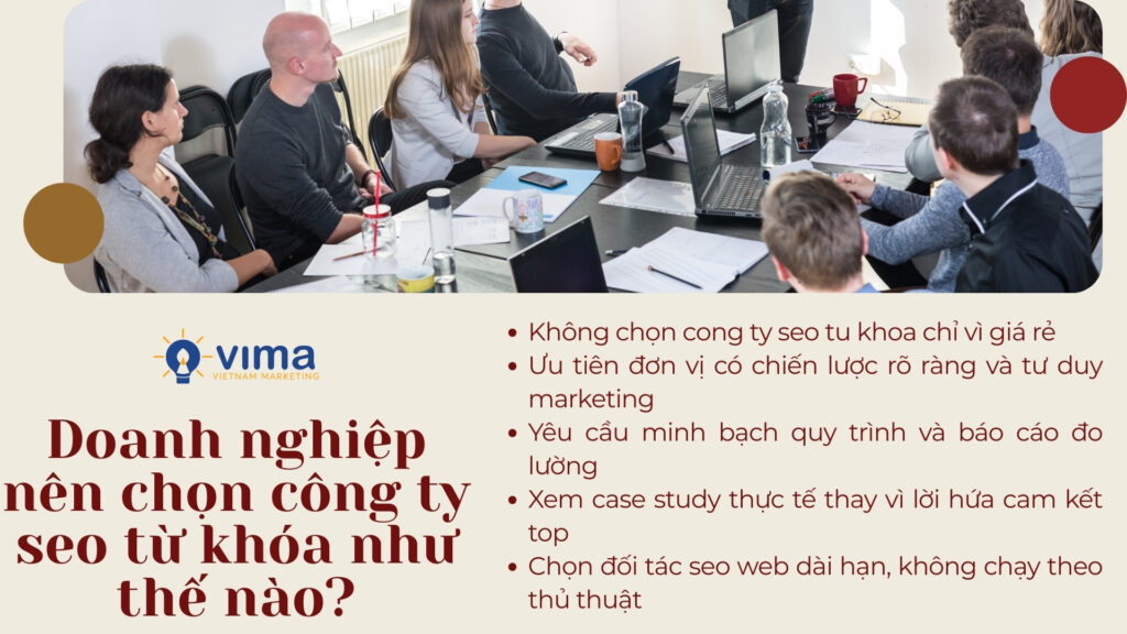 Chọn công ty seo từ khóa theo chiến lược và hiệu quả thực tế.
