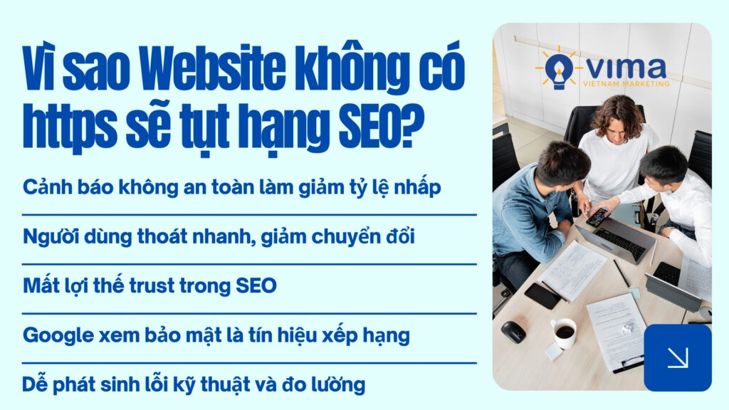 Thiếu bảo mật khiến website dễ mất thứ hạng SEO
