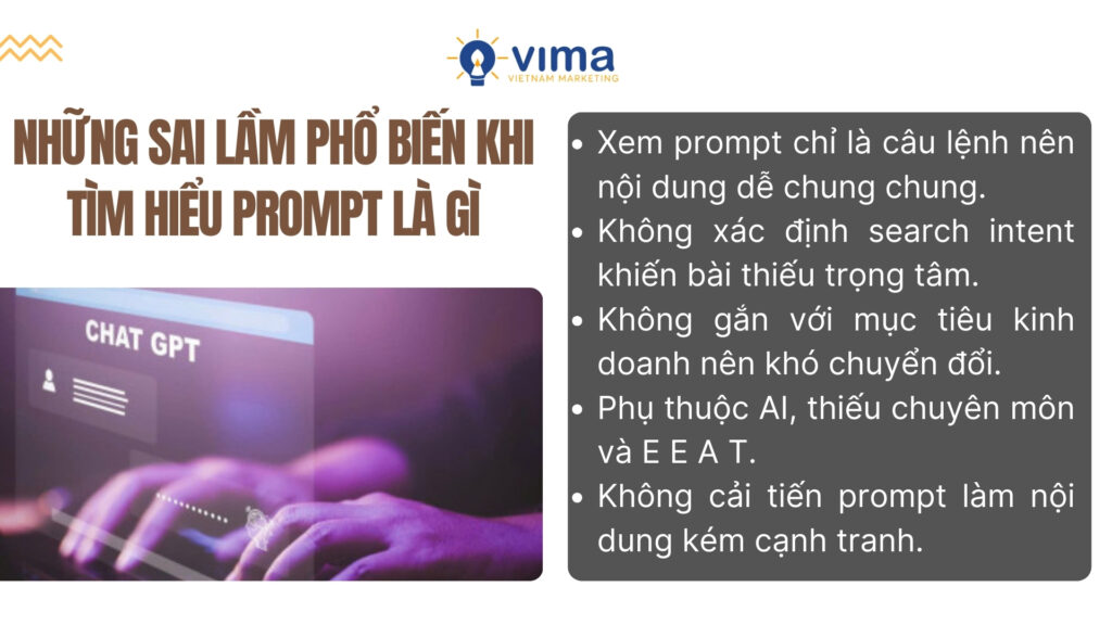 Hiểu sai định hướng AI khiến content kém chiến lược, khó cạnh tranh.