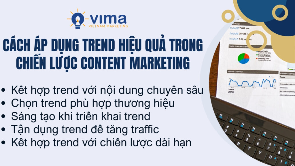 Áp dụng trend đúng cách giúp nội dung marketing thu hút và hiệu quả hơn.