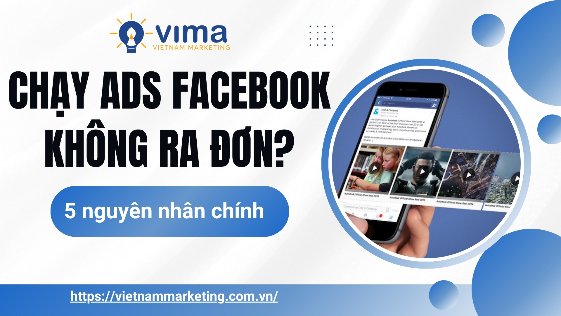 Chạy ads Facebook không ra đơn? 5 nguyên nhân chính