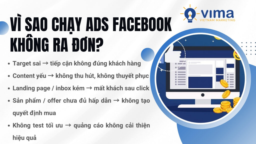 Chạy ads Facebook chỉ hiệu quả khi đúng target, content, funnel và chiến lược tối ưu.