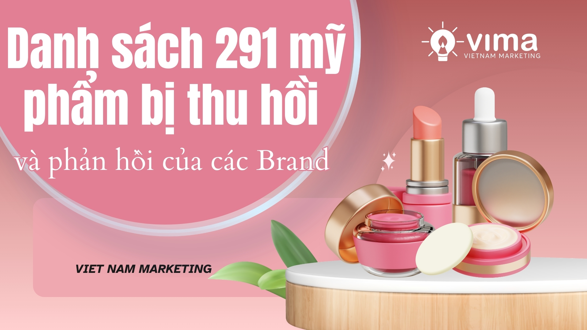 danh sách mỹ phẩm bị thu hồi