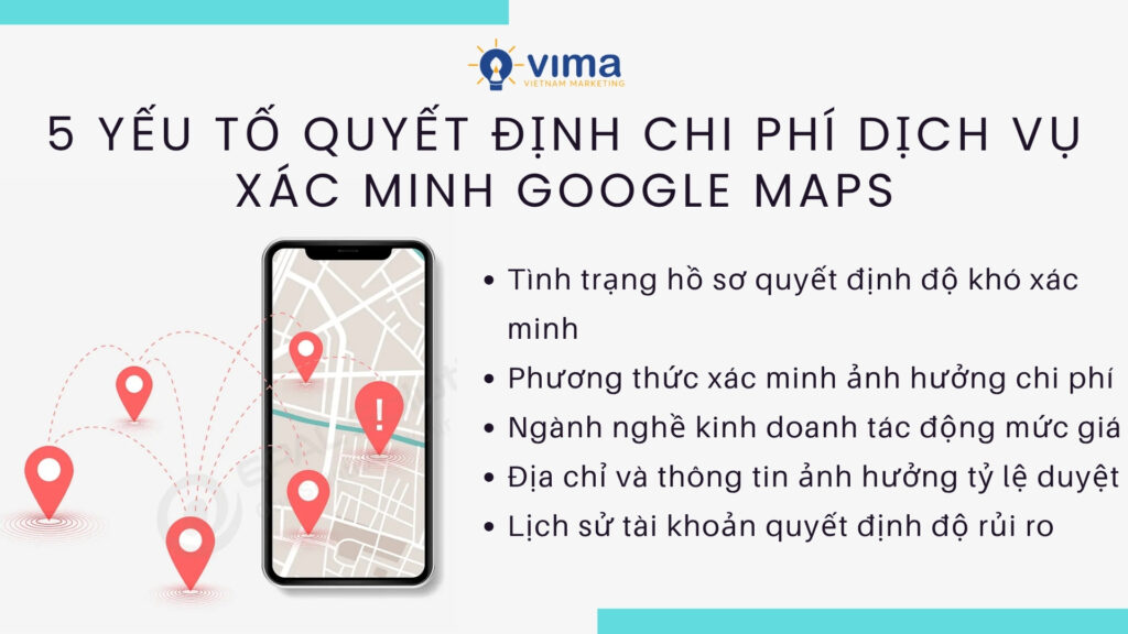 Chi phí phụ thuộc vào độ khó hồ sơ, phương thức xác minh và mức độ tuân thủ chính sách.