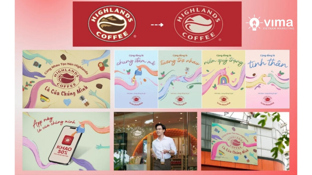 Highlands Coffee định vị thương hiệu cà phê hiện đại, tiện lợi cho số đông