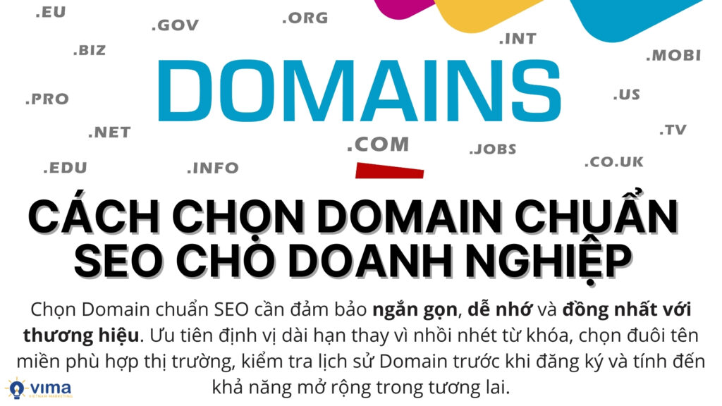 Chọn đúng tên miền quyết định nền tảng SEO bền vững.
