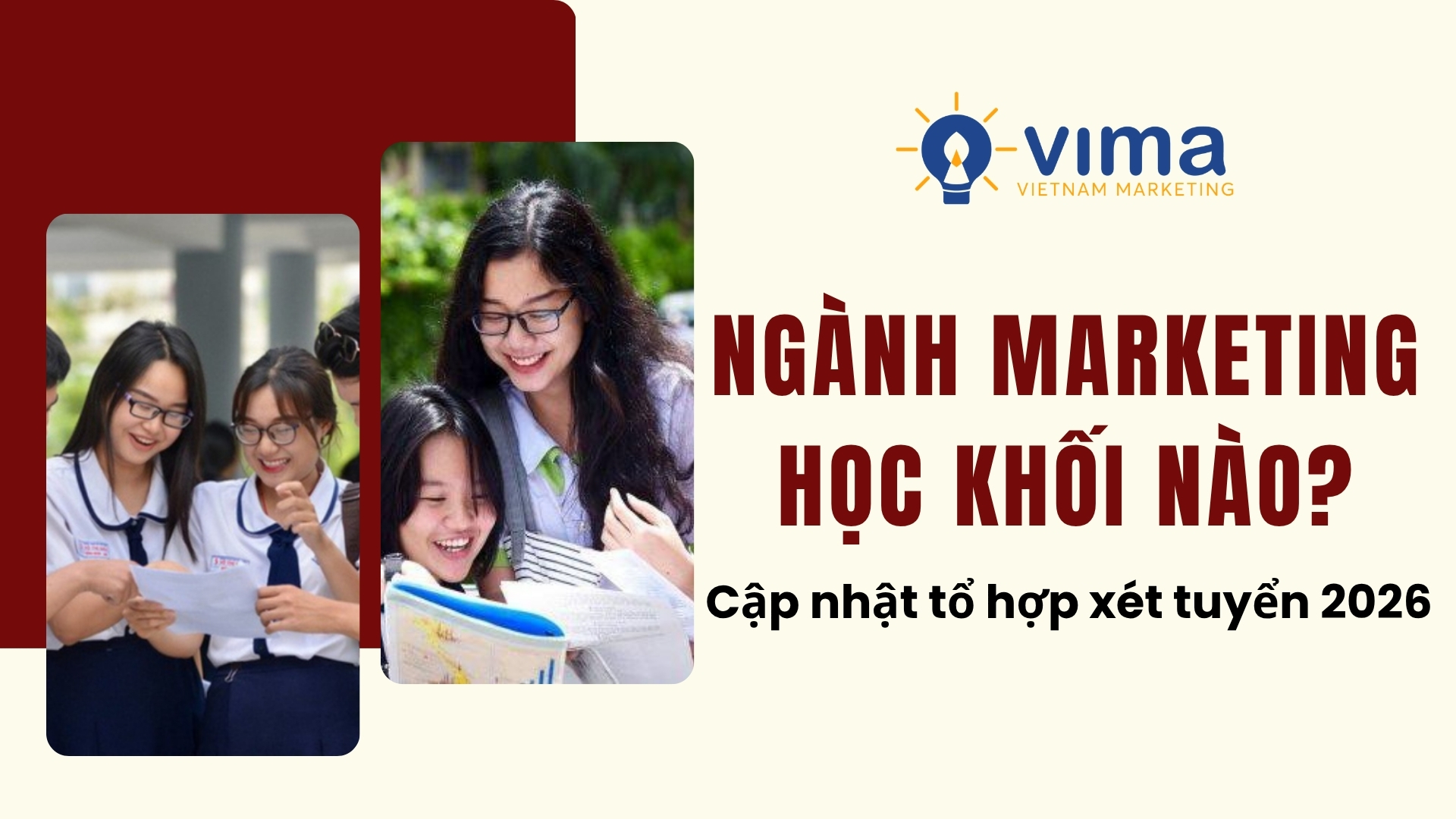 ngành marketing học khối nào