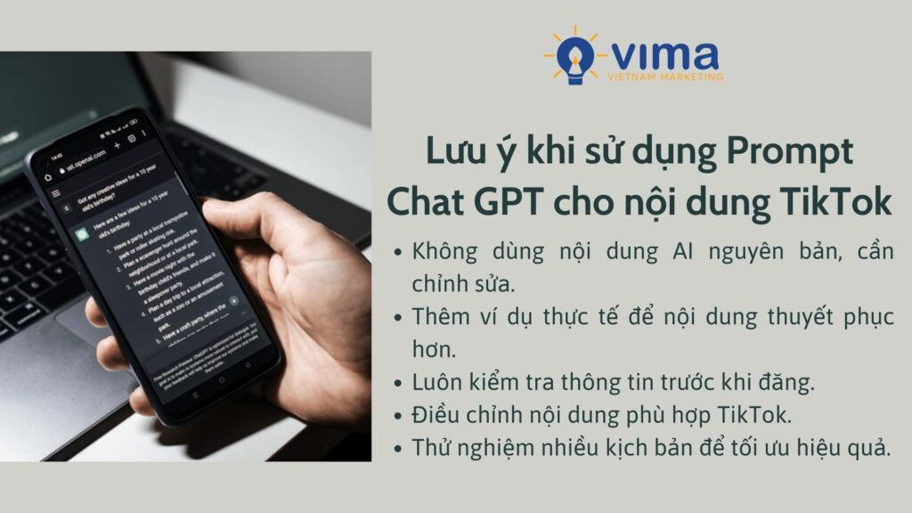 Một số lưu ý giúp tạo kịch bản TikTok hiệu quả và thu hút hơn