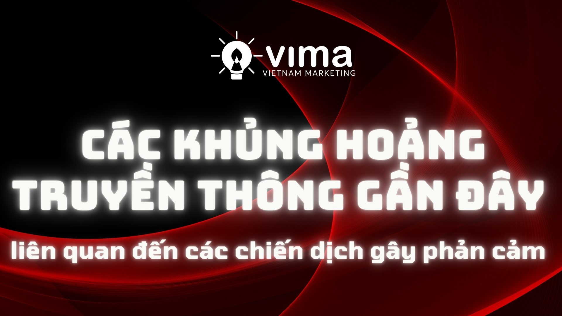 các khủng hoảng truyền thông gần đây