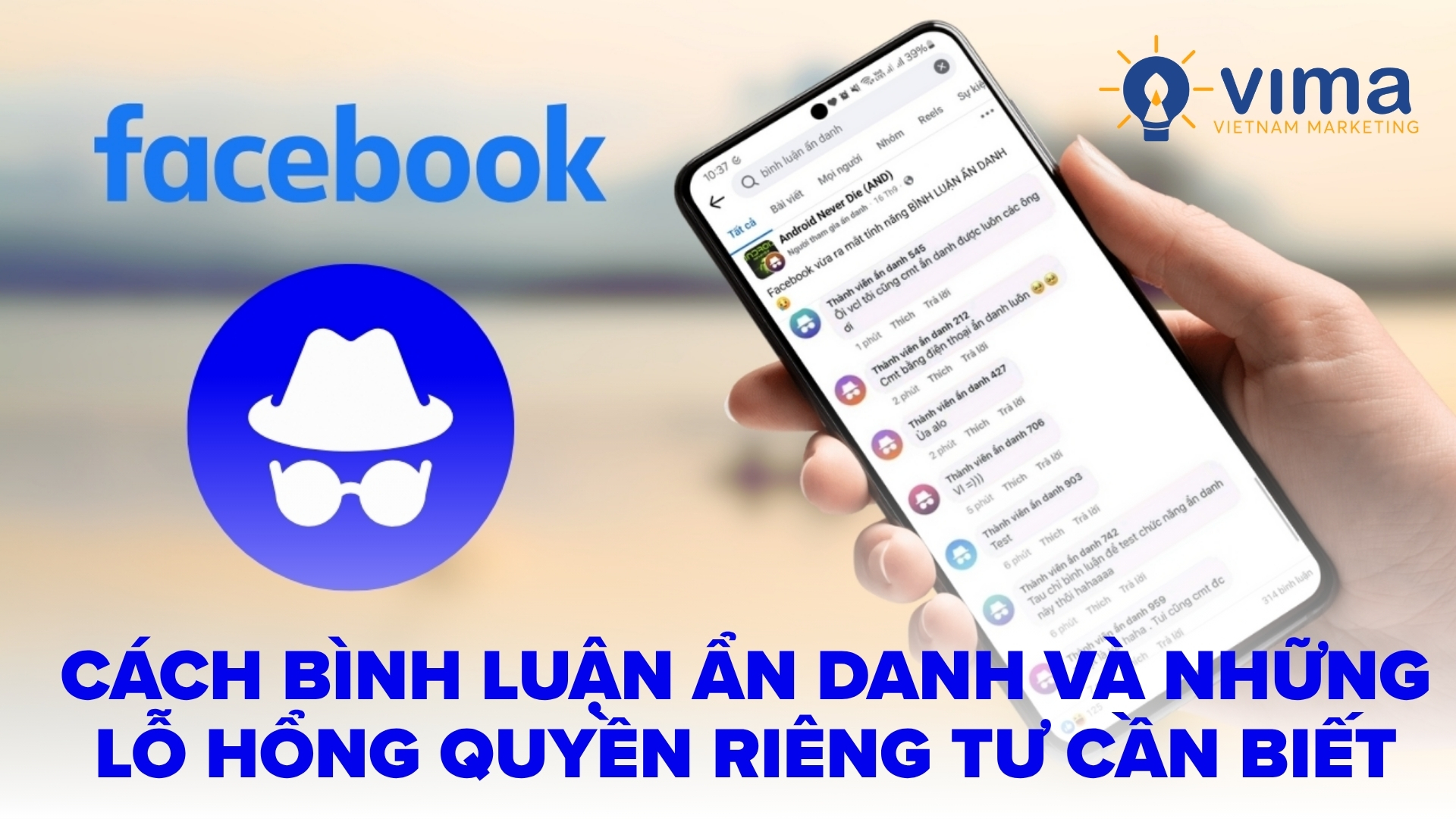 cách bình luận ẩn danh