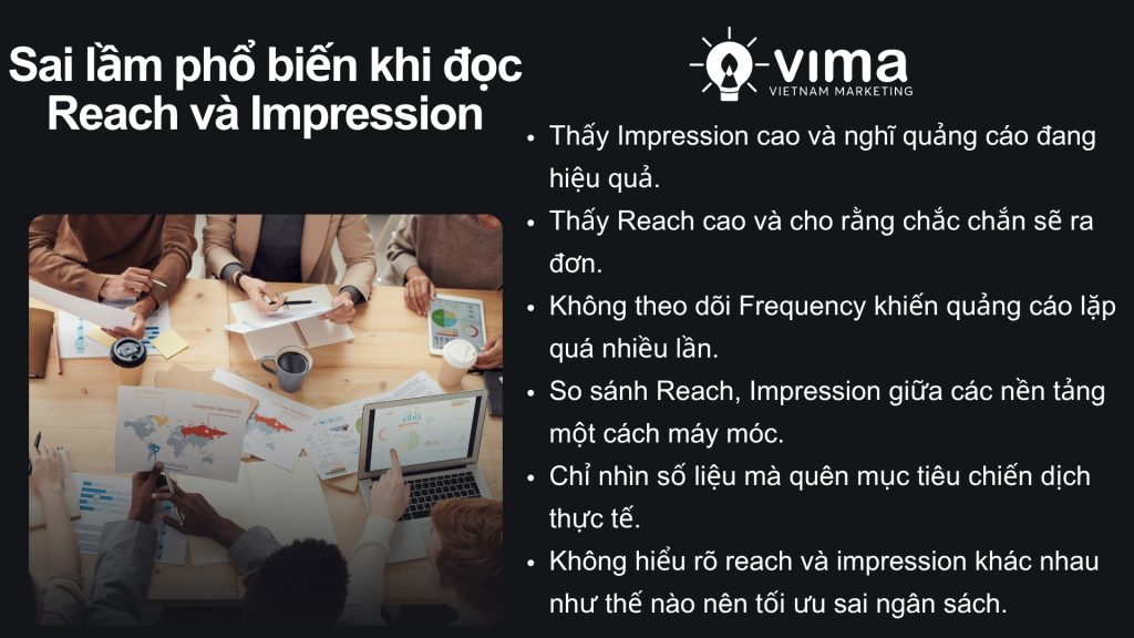 Hiểu sai Reach và Impression dễ khiến doanh nghiệp tối ưu quảng cáo sai hướng.