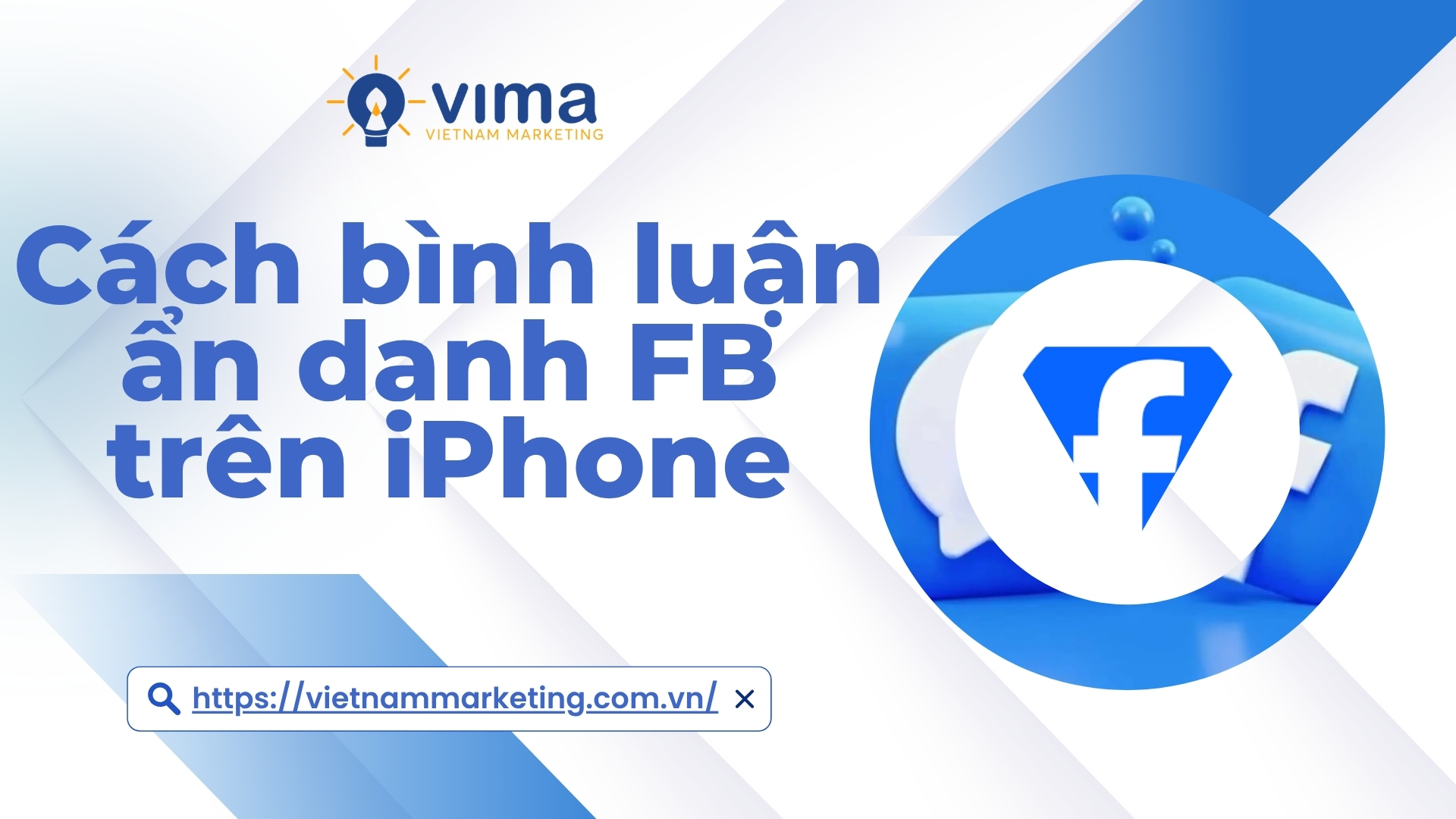 cách bình luận ẩn danh fb trên iphone