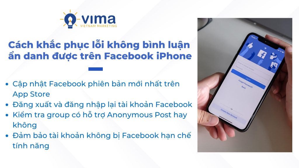 Một vài thao tác đơn giản trên iPhone có thể giúp khôi phục tính năng ẩn danh Facebook nhanh chóng