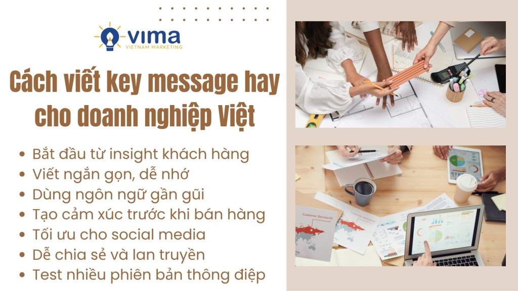 Key message hay cần ngắn gọn, chạm insight và phù hợp hành vi người dùng mạng xã hội