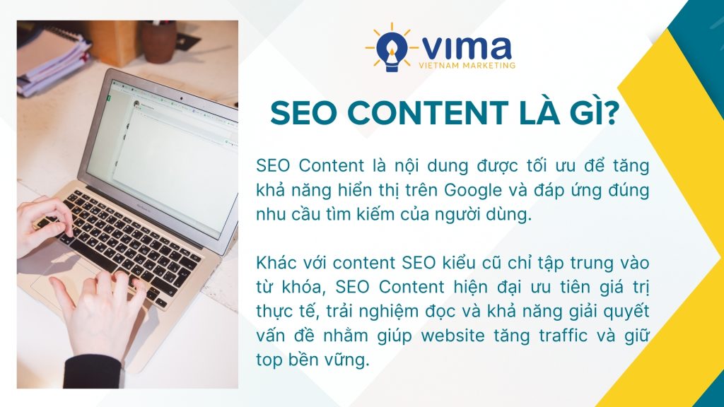 SEO Content là nội dung tối ưu Google và mang giá trị thực tế cho người đọc
