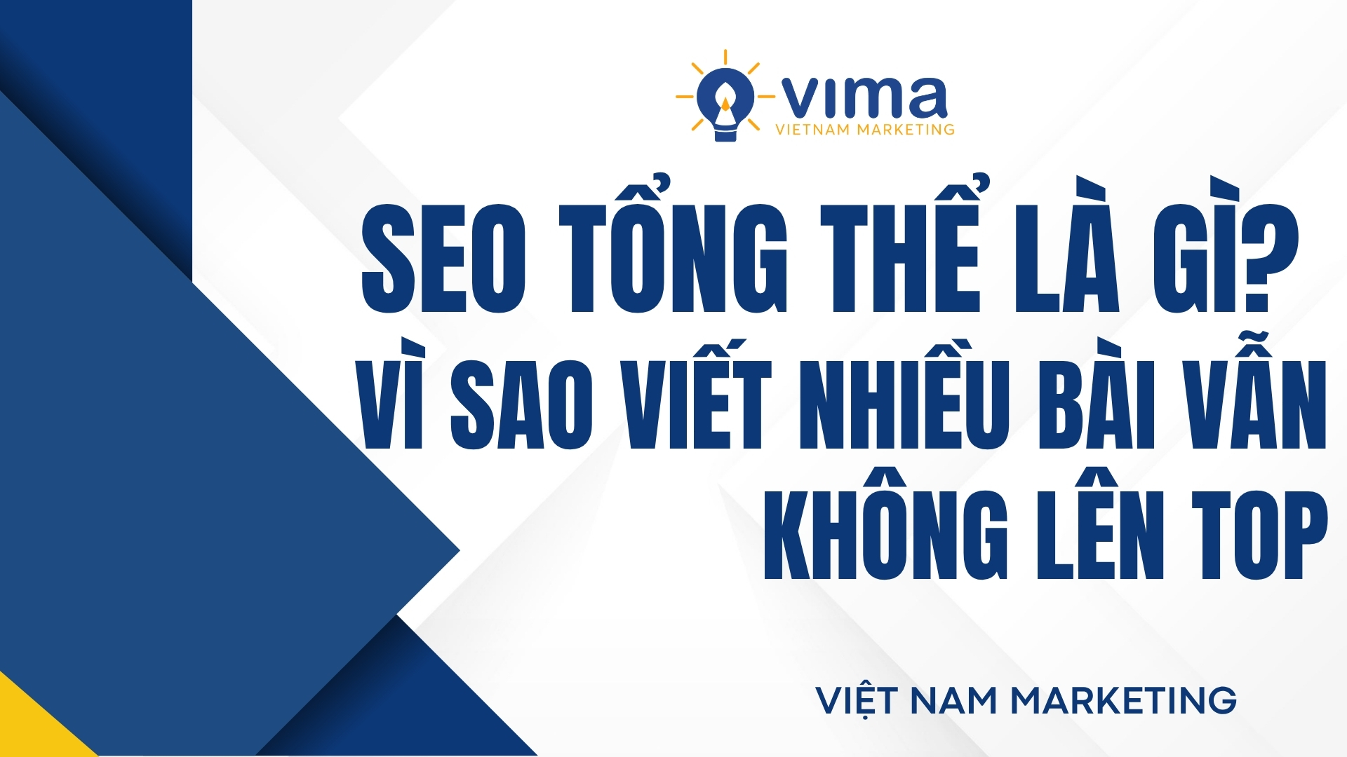 seo tổng thể là gì