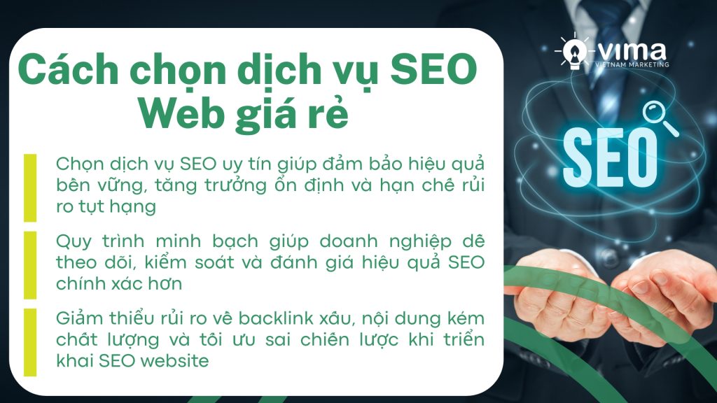 Lựa chọn đúng đơn vị SEO giúp tiết kiệm chi phí và mang lại hiệu quả kinh doanh lâu dài