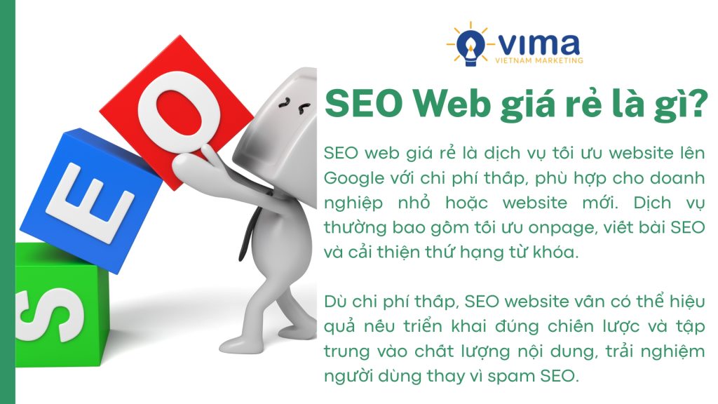 SEO web giá rẻ giúp website tăng thứ hạng Google với chi phí tối ưu hơn