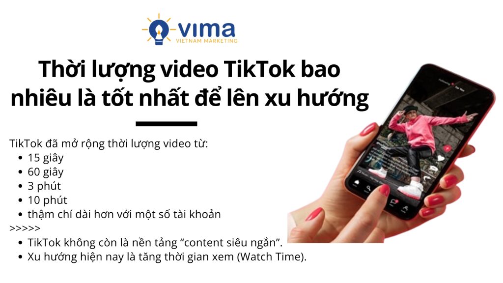 TikTok hiện ưu tiên video giữ chân người xem tốt thay vì chỉ tập trung độ ngắn
