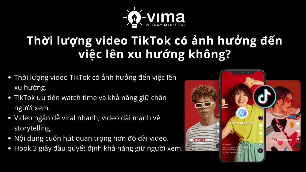TikTok ưu tiên video giữ chân người xem tốt thay vì chỉ tập trung vào độ dài video