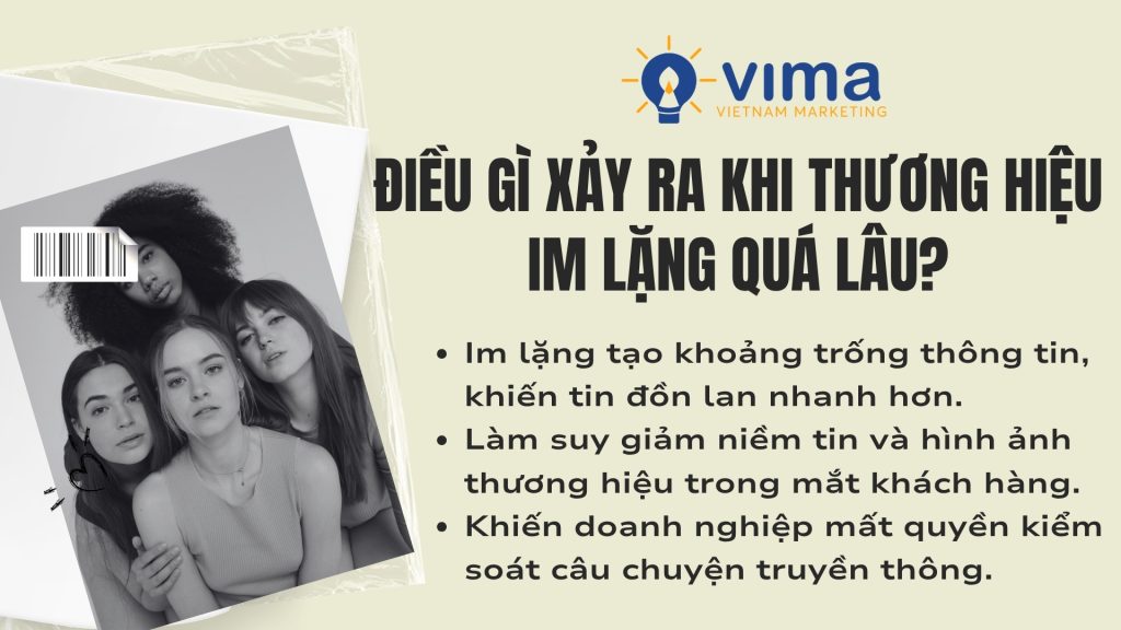 Im lặng trong khủng hoảng làm mất niềm tin, lan tin đồn và mất kiểm soát truyền thông